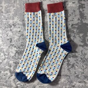 POLKA DOTS UNISEX  Fun Novelty Sock NEW